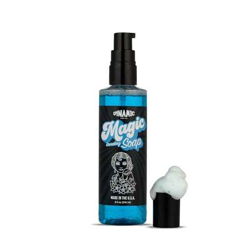 Dynamic Color Co- Magic Revealing Tattoo Soap - Foaming Formula for Stunning Reveals, Cruelty-Free and Gentle on Skin, USA Made (8 oz)