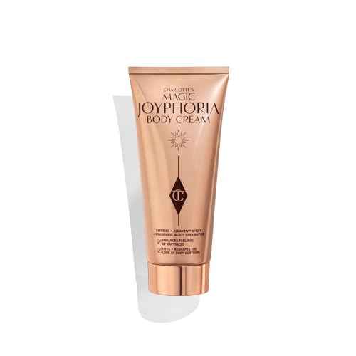 Charlotte Tilbury Magic Joyphoria Body Cream - Hydrating & Firming Body Lotion with a Warm, Floral & Vanilla Scent - Helps Reduce the Appearance of Cellulite (200ml)