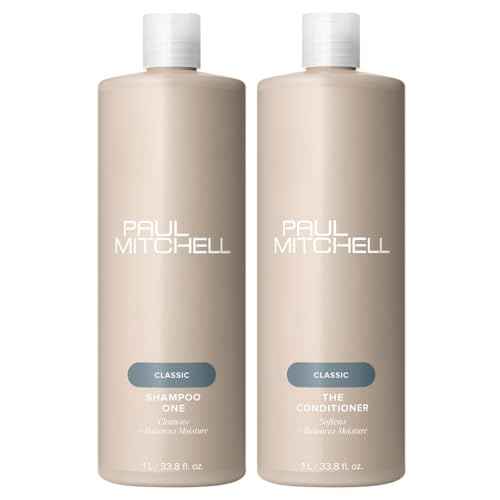 Paul Mitchell Cleanse and Detangle Classic Liter Duo Set