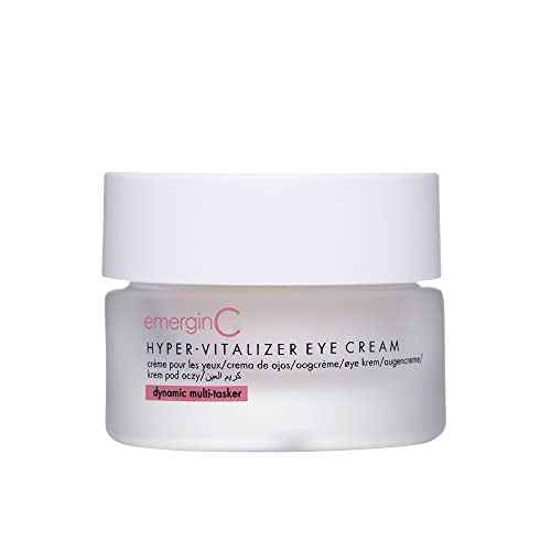 emerginC Hyper-Vitalizer Cream - Antioxidant Facial Moisturizer - Alpha-Lipoic Acid, Hyaluronic Acid + Rose Extract for Glowing Skin + Reducing Look of Fine Lines + Wrinkles - Face Care Cream (1.7 oz)