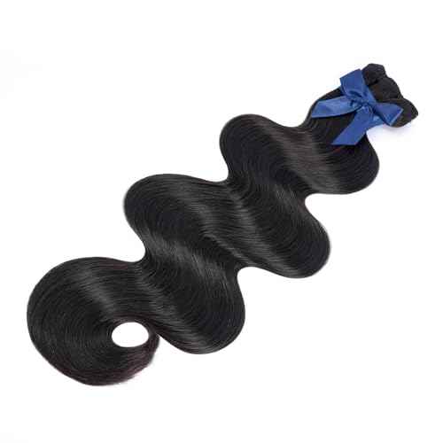 Raw Bundles Human Hair Body Wave, Bleachable & Dyeable, No Shedding, No Tangles, 15A Raw Vietnamese Hair Bundles, 14 Inch, 3X Longer Lifespan