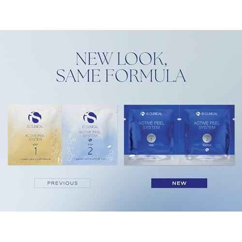 iS CLINICAL Active Peel System, two-step gentle at-home peel system for face Exfoliation