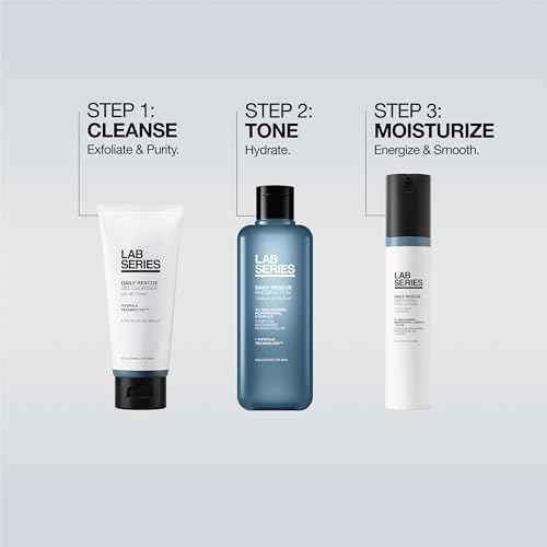Lab Series Men's Daily Rescue Energizing Face Lotion - Face Cream Moisturizer - Anti Aging, Hydrating & Moisturizing - Skin Care for Men
