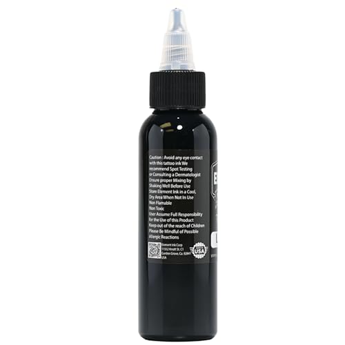 Element Tattoo Supply Greywash Tattoo Ink Set for Professional Tattooing Supplies ? Light, Medium & Dark Solid Shades for Outlining, Shading & Blending for Artists ? 2 oz Bottle (3 Pack)