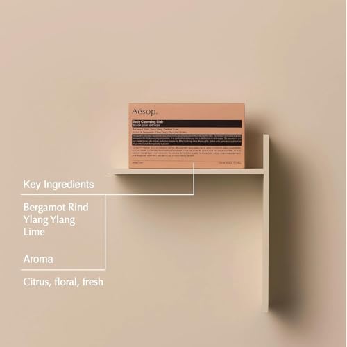 Aesop Refresh Body Cleansing Slab | Non-Drying Gentle Bar Soap Boosted With Botanical Oils | 10.9oz / 310g