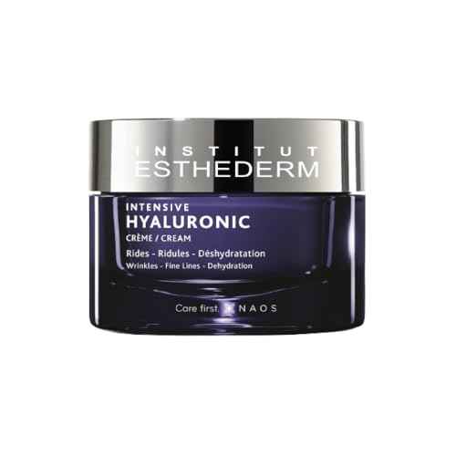 Institut Esthederm Intensive Hyaluronic Cream, Face Cream for Wrinkles, Fine Lines, and Dehydrated Skin, Face, Neck and D?collet?