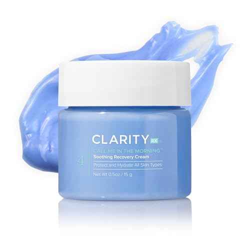 ClarityRx Call Me In The Morning Soothing Recovery Facial Cream, Natural Plant-Based Face Moisturizer with Skin-Protecting Antioxidants, Paraben & Cruelty Free Skin Care