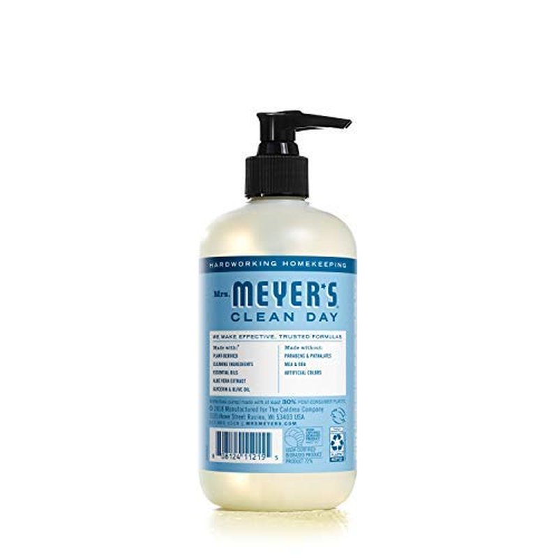 Mrs. Meyer's Liquid Hand Soap - Rainwater Scent | 12.5 Fl Oz (Pack of 4)