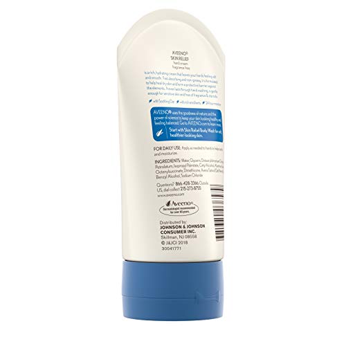 Aveeno Active Naturals Skin Relief Hand Cream, 3.5-Ounce Tubes (Pack of 3)