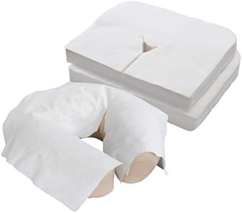 EarthLite Disposable Face Cradle Covers - Medical-Grade Ultra Soft Massage Headrest Covers | Pack of 12