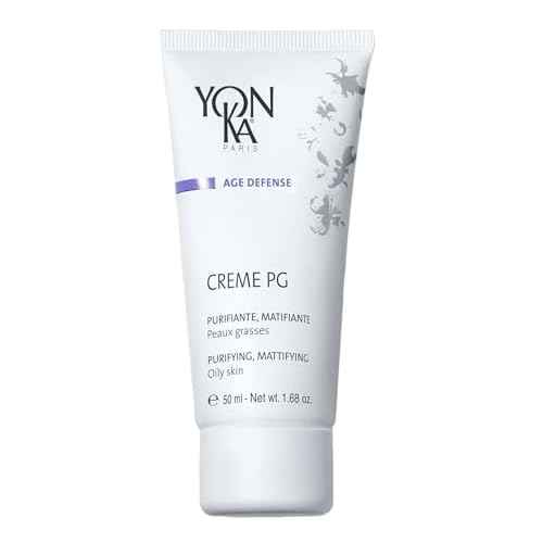 Yon-Ka Creme PG | Mattifying Protective Cream for Oily Skin | Anti-Aging Balancing Treatment for Shine and Redness | Paraben-Free | 1.68 oz