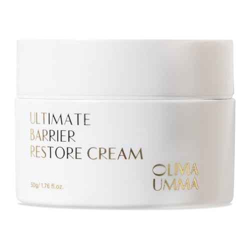 OLIVIAUMMA Ultimate Barrier Restore Cream Korean Skincare - Hydrating Face Moisturizer with Hyaluronic Acid - Anti-Wrinkle, Skin Barrier Repair & Moisture Locking For Dry & Sensitive Skin - 50g