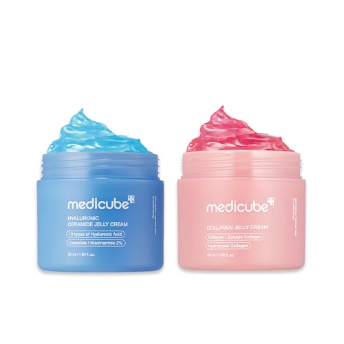 Viral Jelly Cream Duo - Hyaluronic Acid & Collagen for Radiant Skin | Korean Skincare Set