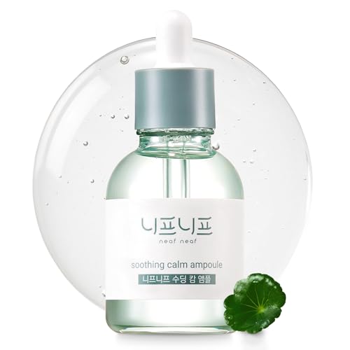 Soothing Calm Ampoule with Niacinamide, Spot Care Hyaluronic Acid, Non-Greasy, CICA Healing and Gentle Formula (30ml /1.01 oz) Radiant Serum, Korean Skincare