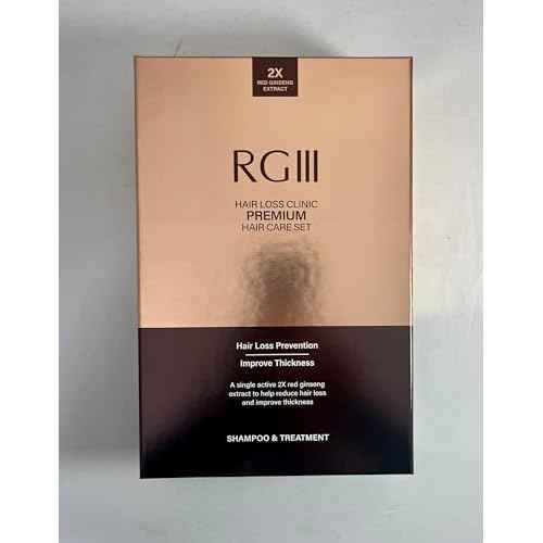 RGIII RG3 PREMIUM SHAMPOO AND TREATMENT SET 2X RED GINSENG HAIR LOSS PREVENTION
