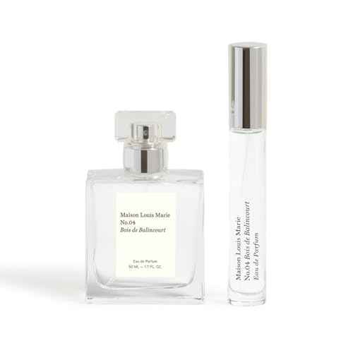 Maison Louis Marie - No.4 Bois de Balincourt Eau De Parfum 2-Piece Holiday Gift Set | Luxury Clean Beauty + Non-Toxic Fragrance