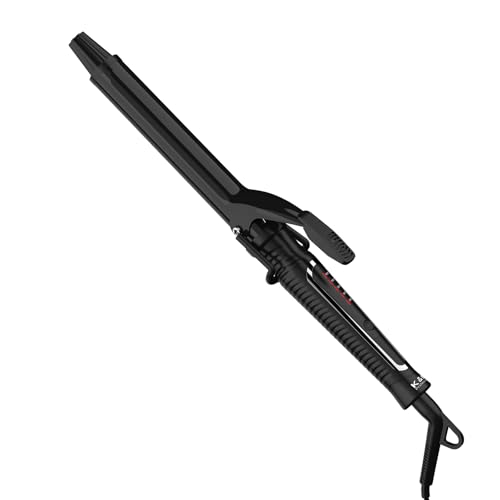 MCH Ceramic Curling Iron with 7-Inch Barrel, Adjustable Temperature, LED Display, and Dual Voltage for Long Hair - Professional Curling Wand with Instant Heat up to 450¡ÆF