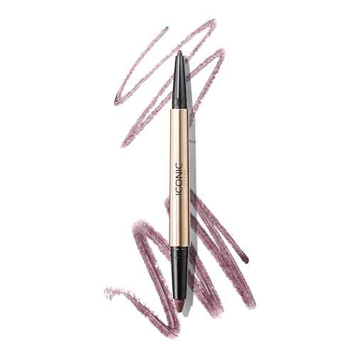 ICONIC LONDON Smokey Eye Duo Eyeliner | Creamy, Easy to Blend 2-in-1 Eyeliner Crayon, Water Resistant, Cruelty Free, Vegan Makeup