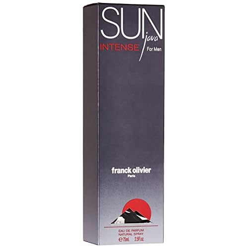 Franck Olivier Sun Java Intense for Men Eau De Perfume 2.5 Ounces