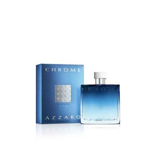 Azzaro Chrome Eau de Parfum - Fresh Aquatic Mens Cologne - Foug?re, Aromatic & Woody Fragrance - Citrus Notes of Green Mandarin - Lasting Wear - Classic Clean Scent - Luxury Perfumes for Men