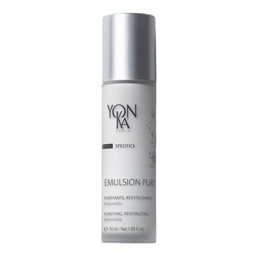 Yonka Specifics Emulsion Pure Purifiante & Regenerante, Purifying and Regenerating Emulsion (1.7 Ounce / 50 Milliliter) - Face Treatment for Acne-Prone Skin Types