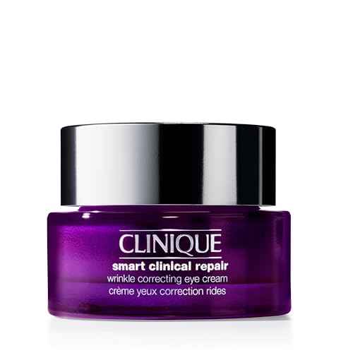 Clinique Smart Clinical Repair Wrinkle Correcting Eye Cream With Hyaluronic Acid + Peptides | Anti-Aging, Hydrating + Depuffing
