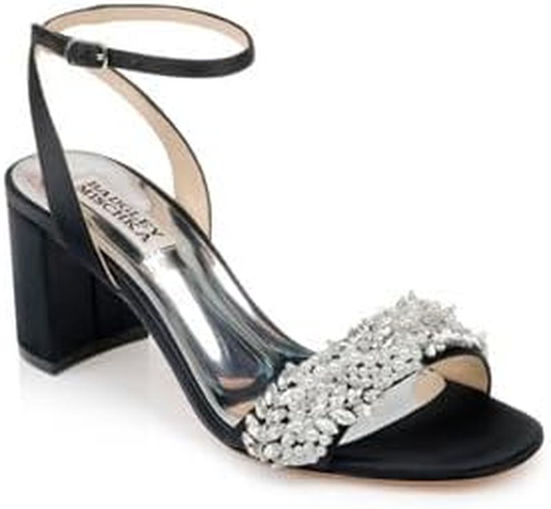 Badgley Mischka womens Block Heel Sandal
