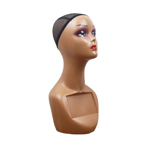 Realistic Mannequin Head For Wig Display JRM010 (Light Brown)