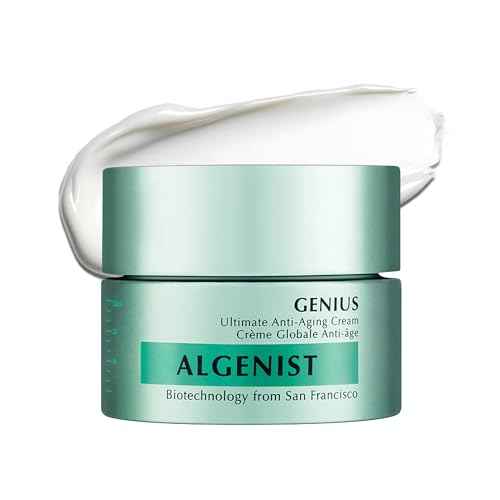 Algenist GENIUS Ultimate Anti-Aging Face Cream - Restoring Collagen Cream to Smooth, Brighten + Help Improve Skin's Radiance - Formulated with Patented Alguronic Acid and Microalgae Oil (2 oz)