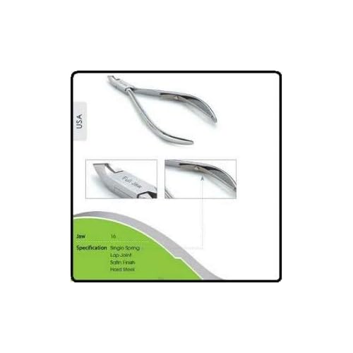 5 pack Nghia Stainless Steel Cuticle Nipper C-07 (Previously D-07) Jaw 16