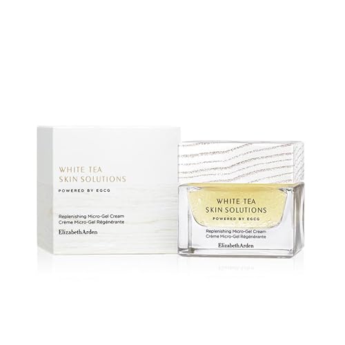Elizabeth Arden White Tea Skin Solutions Replenishing Micro-Gel Cream, Hydrating Face Moisturizer, Non-Comedogenic, 1.7 fl oz (Pack of 1)