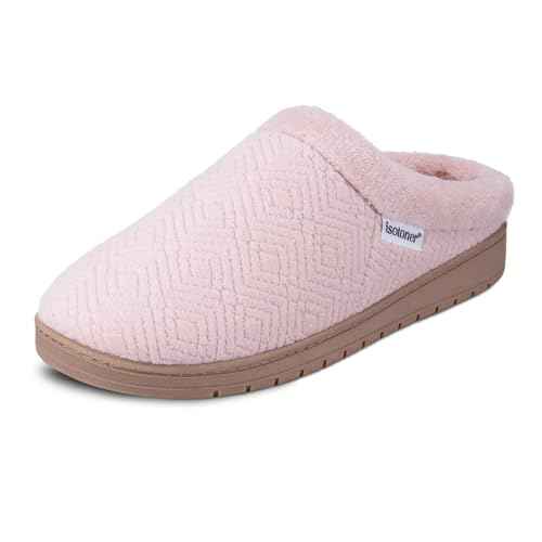isotoner Women's Indoor/Outdoor Memory Foam Clog Slippers