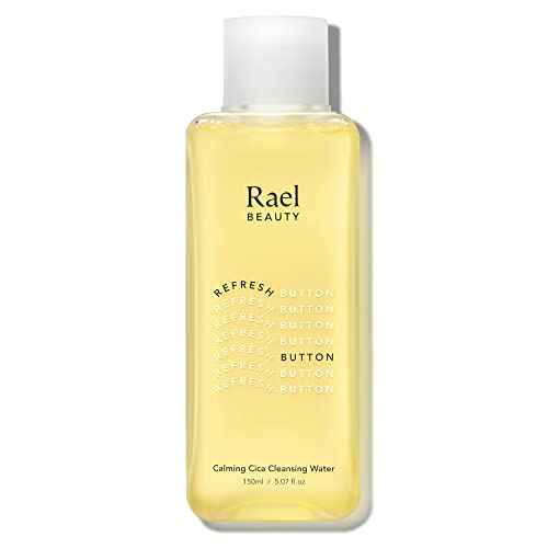 Rael Skin Care, Cleansing Water for Face - Gentle Makeup Remover, Daily Cleanser, Korean Skincare, All Skin Types, Hyaluronic Acid, Cruelty Free (5.07oz)