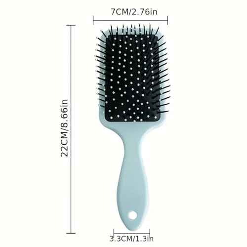 Cute Hair Brush, Cartoon Hair Brushes & 3 Scrunchies, Ultra Soft Detangling Hair Brush, Detangling Wet and Dry Brush for All Hair Types For Girls and Boys