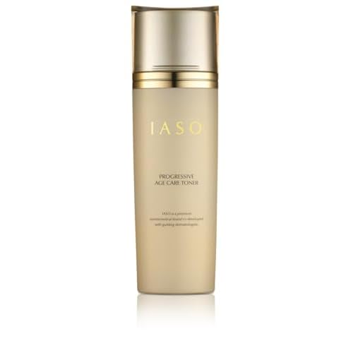 IASO Progressive Age Care Toner | Premium Anti-Aging, Anti-Wrinkle Skin Toner, Nourishing Ingredients, Enriched with Ginseng, Korean Skin Care, 6.08 oz