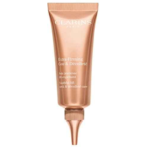 Clarins Extra-Firming Neck and D?collet? Cream | Award-Winning | Anti-Aging Moisturizer | Visibly Firms, Smoothes and Lifts | Minimizes Appearance Of Wrinkles | Targets Dark Spots | 2.5 Ounces