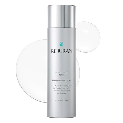 REJURAN¢ç Rebalancing Toner, c-PDRN¢ç ? Salmon DNA Hydrating & Soothing Facial Toner for Skin Texture, Pore Care & Barrier Support with Salmon DNA. Korean Skin Care (4.05 fl oz)