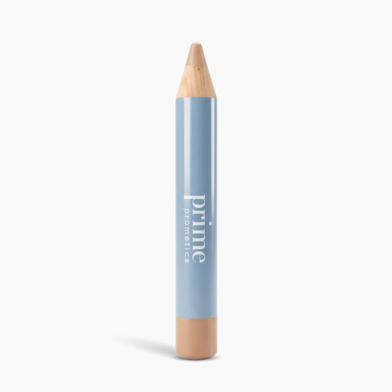 Prime Prometics Perfecting Concealer Pencil for Mature Women – Covers Dark Circles, Age Spots & Redness – Medium-to-High Coverage – 12-Hour Waterproof Wear – Self-Setting & Crease-Free (Honeycomb)