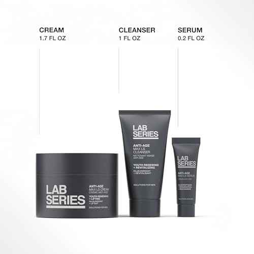 Lab Series Men's Max LS Anti-Age Cream - Anti Aging Face Lotion Moisturizer - Skin Care for Men - Visibly Reduces Fine Lines & Wrinkles