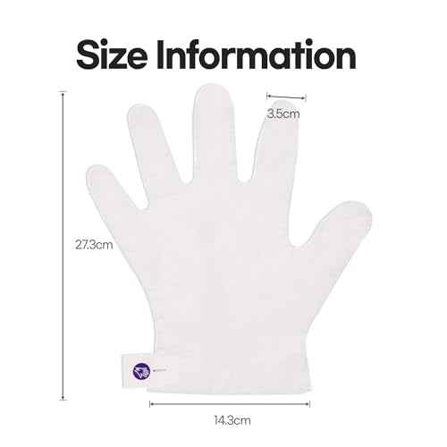 Epielle Hydrating Hand Mask 6 Pairs, Deep Moisturizing Gloves for Dry, Cracked Hands, Self Care Gifts for Women, Spa Kit, Stocking Stuffers, Thanksgiving Essentials