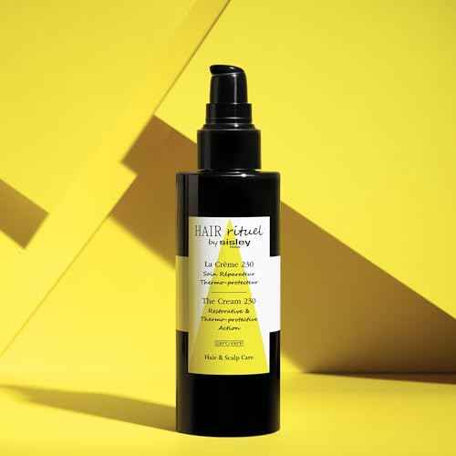 Hair Rituel by Sisley Paris The Cream 230 - Heat-Activated, No-Rinse Formula - Detangles & Protects from Heat-Styling Tools Up to 450 Degrees - Smoothing, Styling Leave-In Conditioner - 150 mL