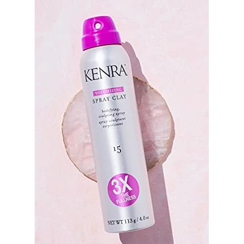 Volumizing Spray Clay 15 | Bodifying, Fullness Spray | 3X The Fullness | Medium Hold | Provides Texture & Volume With A Long-Lasting Finish | All Hair Types