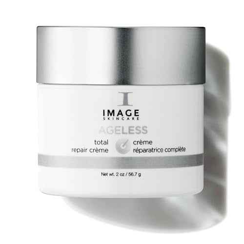 IMAGE Skincare, AGELESS Total Repair Cr?me, Facial Night Cream Moisturizer with Hyaluronic Acid and Shea Butter, 2 oz