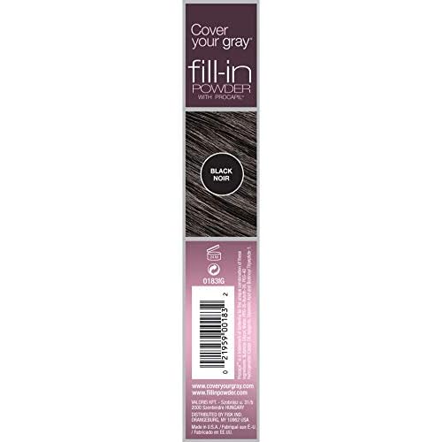 Cover Your Gray Fill In Powder - Black (Pack of 6)