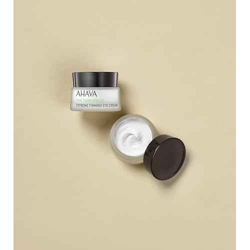 AHAVA Extreme Firming Eye Cream - Firms, Hydrates, Smoothes & Reduce Wrinkles of Eye Area, Enriched with Extreme Complex, Exclusive Dead Sea Osmoter, Peptides, Hyaluronic Acid & Shea Butter, 0.5 Fl.Oz