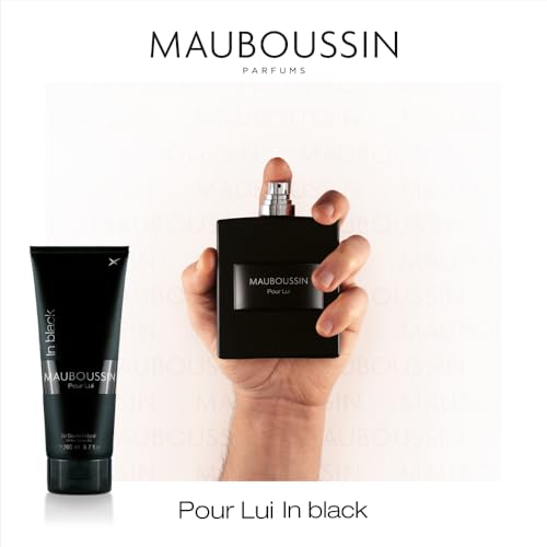 Mauboussin - Jumbo Set Pour Lui In Black : Eau de Parfum 100ml (3.3 Fl Oz) & Shower Gel 200ml (6.6 Fl Oz)