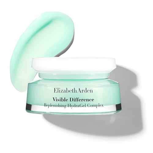 Elizabeth Arden Visible Difference Replenishing HydraGel Complex, Oil-Free Daily Face Moisturizer for Women, Prevents Moisture Loss, Dermatologist and Clinically Tested, 2.5 Oz