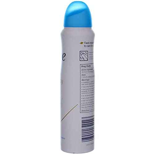 Dove Dry Spray Antiperspirant, Nourished Beauty 3.80 oz (Pack of 9)