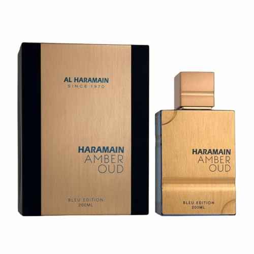 Al Haramain Amber Oud Bleu Edition - Cologne for Men - Long Lasting Perfume for Men - Arabian Perfume - Men's Cologne with Amber, Sandalwood - 6.7 oz