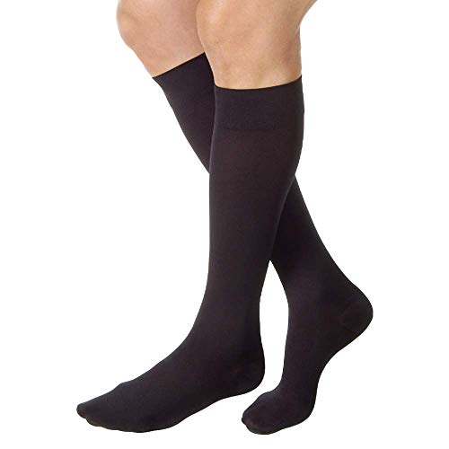 JOBST Relief Knee High Graduated Compression Socks 20-30mmHg - Comfortable Unisex Design - Closed Toe
